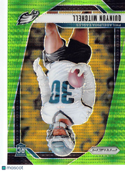 2024 Panini Prizm Football Quinyon Mitchell Green Disco Rookie RC #381 Eagles