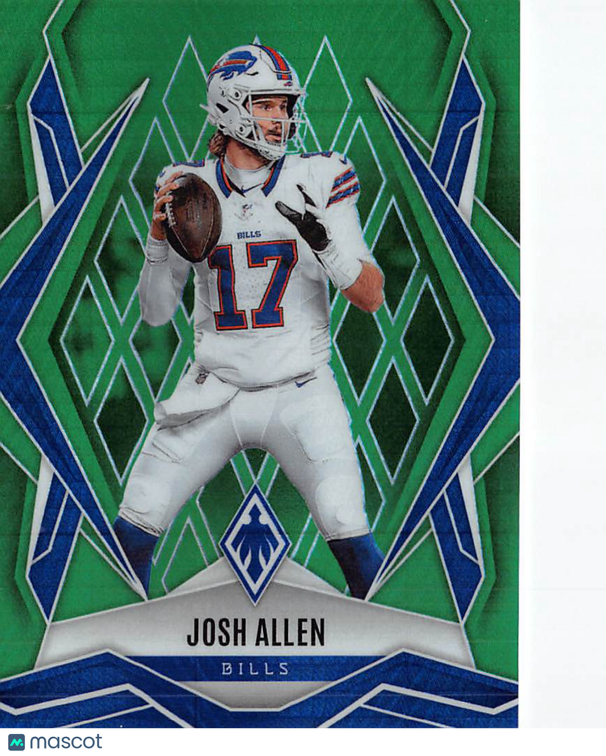 2025 Panini Phoenix Football Josh Allen Green /149 #129 Buffalo Bills