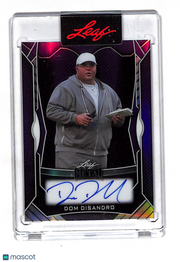 2025 Leaf Metal Dom DiSandro Purple Autograph /4 #MA-DDS Philadelphia Eagles