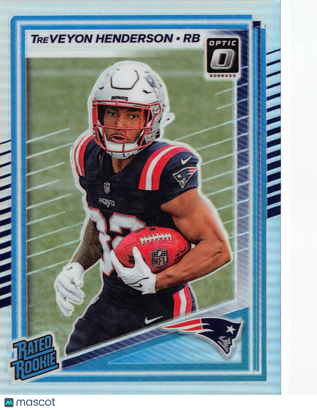 2025 Panini Donruss Optic TreVeyon Henderson Holo Rookie #248 Patriots