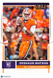 2017 Panini Score Deshaun Watson Rookie RC #361 Clemson Tigers University