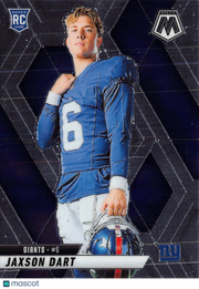 2025 Panini Mosaic Football Jaxson Dart Rookie RC #288 New York Giants