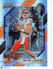 2021 Panini VIP Prizm Trevor Lawrence Hyper Rookie RC #66 Clemson Tigers