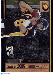 2005 Press Pass Aaron Rodgers Class of 2005 Rookie #CL 1/9 Golden Bears