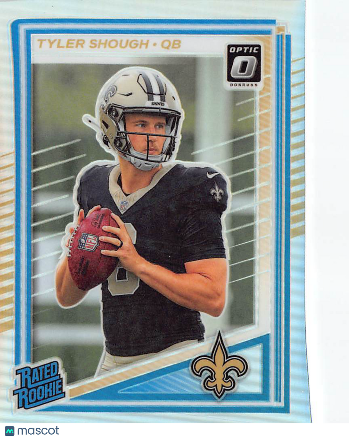 2025 Panini Donruss Optic Tyler Shough Holo Rookie #223 New Orleans Saints