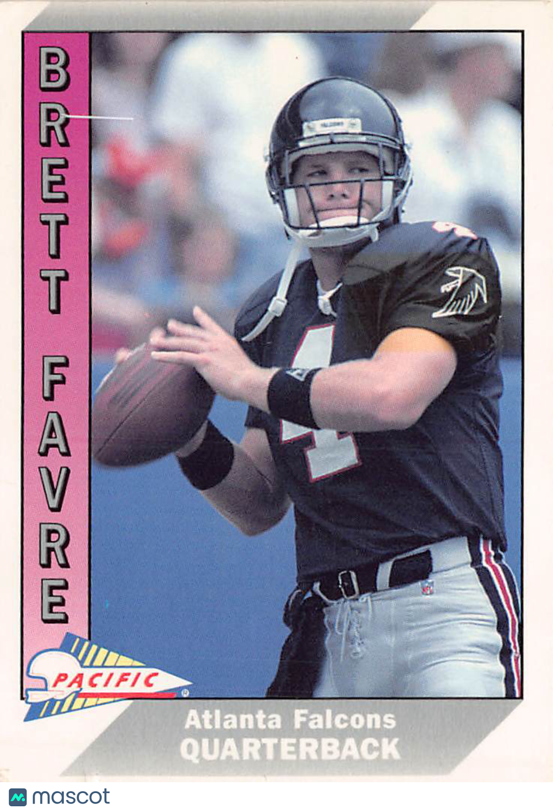 1991 Pacific Brett Favre Rookie #551 Atlanta Falcons