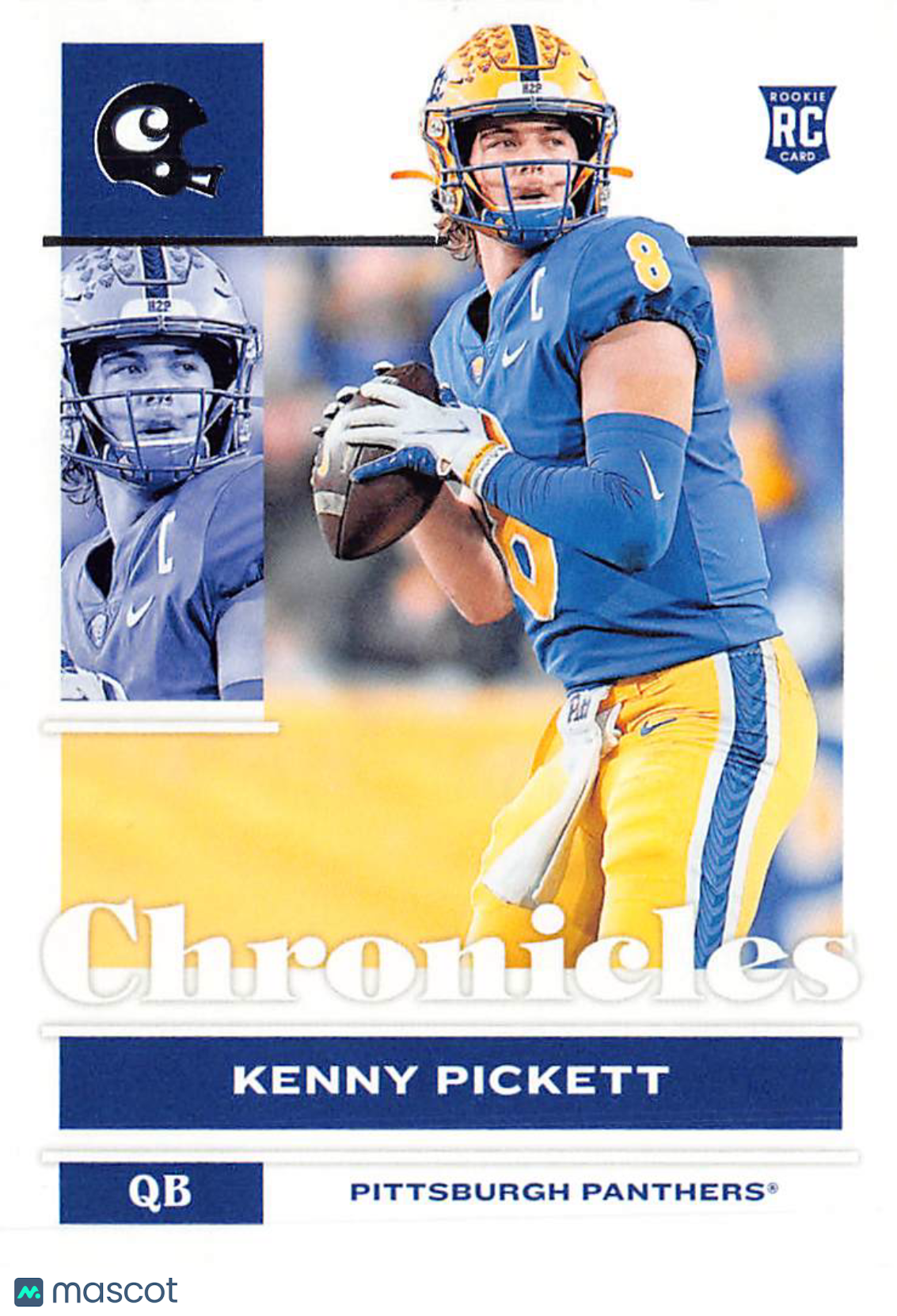 2022 Panini Chronicles Draft Picks Kenny Pickett Rookie RC #8 Panthers