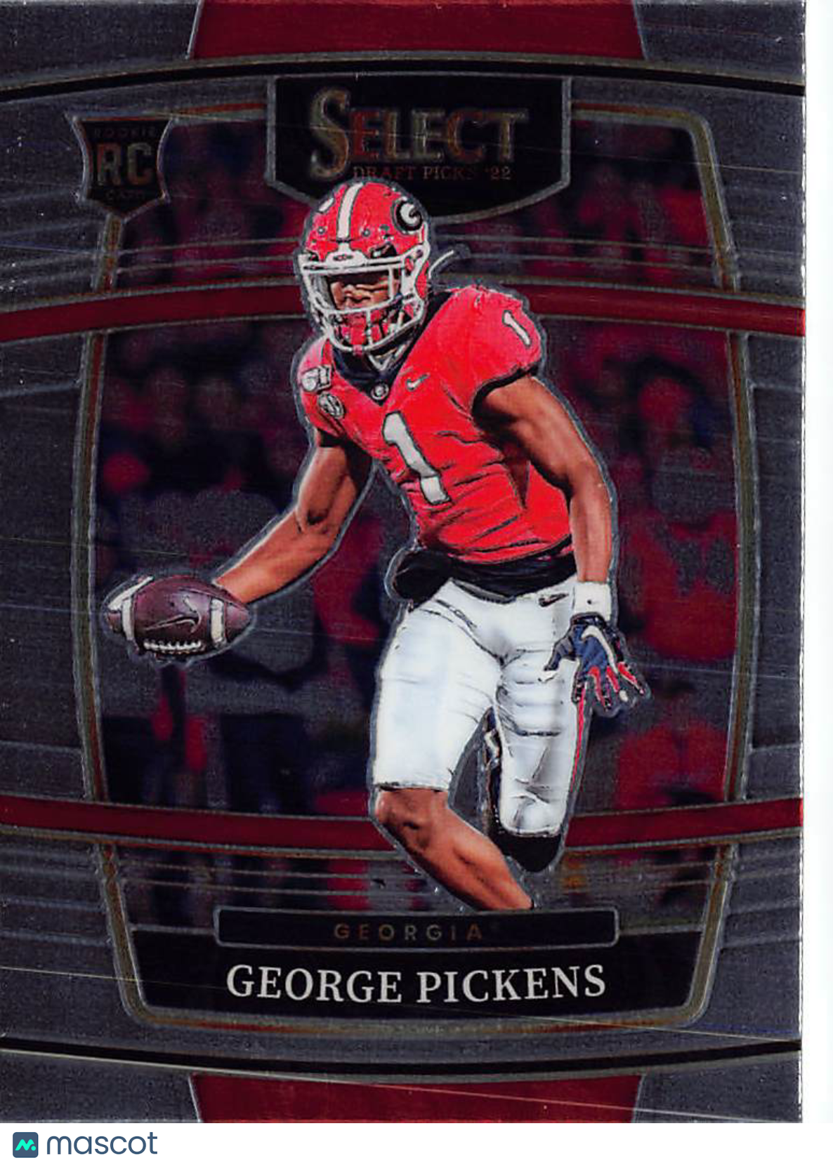 2022 Panini Select Draft Picks George Pickens Rookie RC #94 Georgia Bulldogs