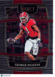 2022 Panini Select Draft Picks George Pickens Rookie RC #94 Georgia Bulldogs