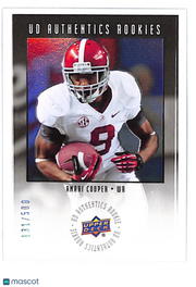 2015 Upper Deck UD Authentics Rookies Amari Cooper /500 #UA-7 Alabama Tide