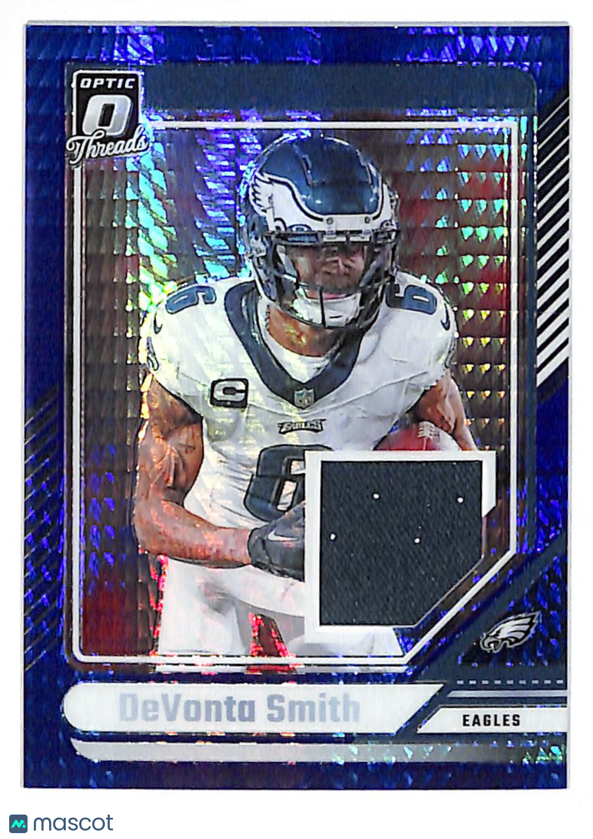 2024 Panini Donruss Optic DeVonta Smith Purple Hyper Memorabilia #DTB-DSH Eagles