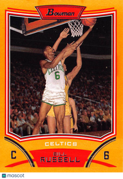 2008-09 Topps Bill Russell Orange /299 #15 Cleveland Cavaliers