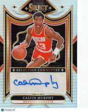 2024-25 Panini Select Calvin Murphy Autograph #SC-MUR Houston Rockets