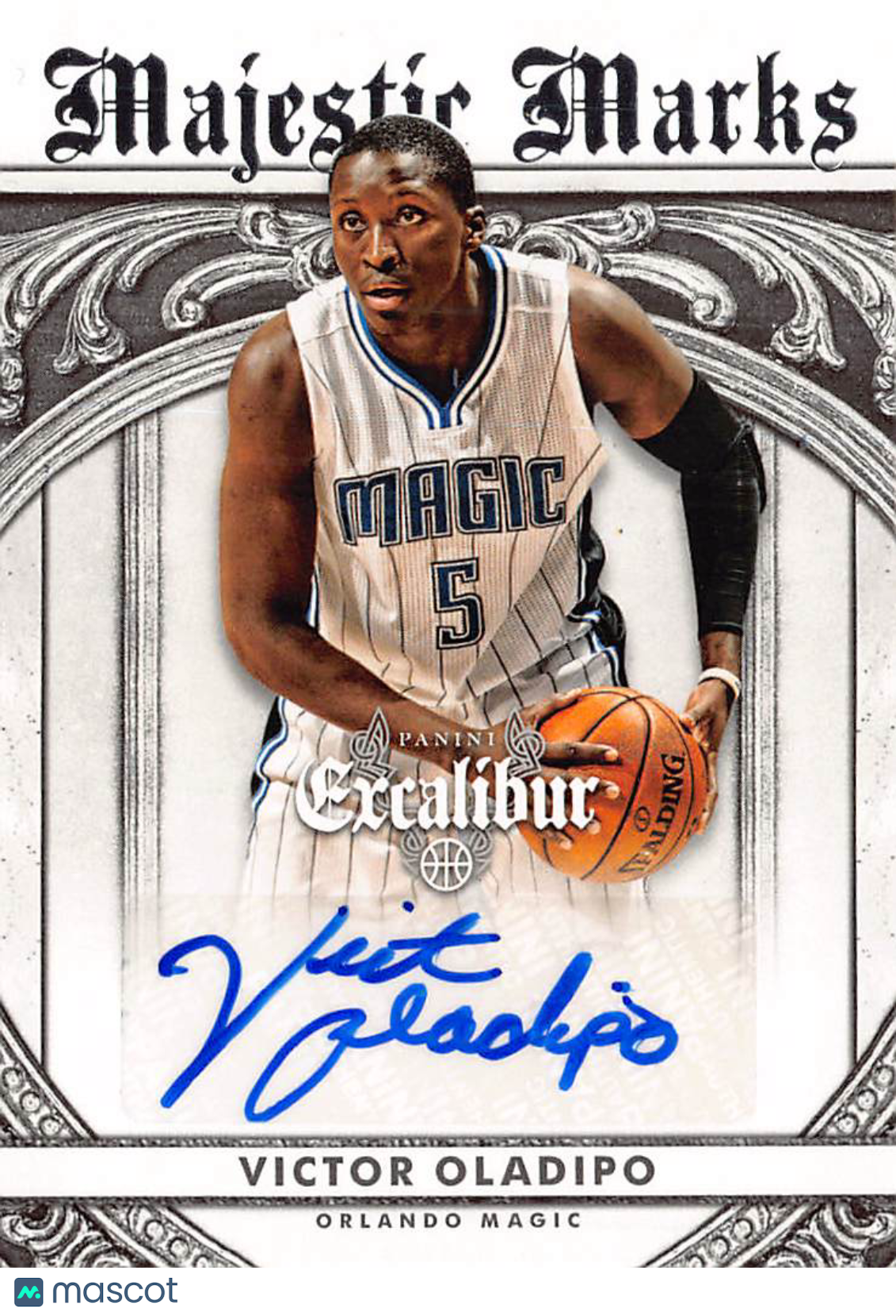 2014-15 Panini Excalibur Majestic Marks Victor Oladipo Autograph #23 Magic