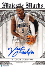 2014-15 Panini Excalibur Majestic Marks Victor Oladipo Autograph #23 Magic