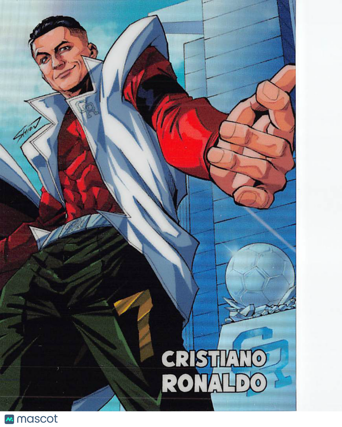 2026 Leaf Anime Nation OVA Cristiano Ronaldo #OVA-12