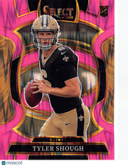 2026 Panini Select Tyler Shough Pink Shock Rookie RC #41 New Orleans Saints