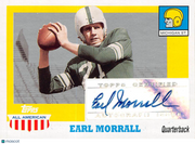 2005 Topps All American Earl Morrall Autograph #A-EM Michigan State Spartans