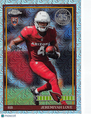 2026 Topps Chrome Jeremiyah Love Mojo Refractor Rookie RC #91TRC-9 Cardinals