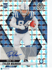 2025 Panini Mosaic Tyler Warren Rookie RC #354 Indianapolis Colts