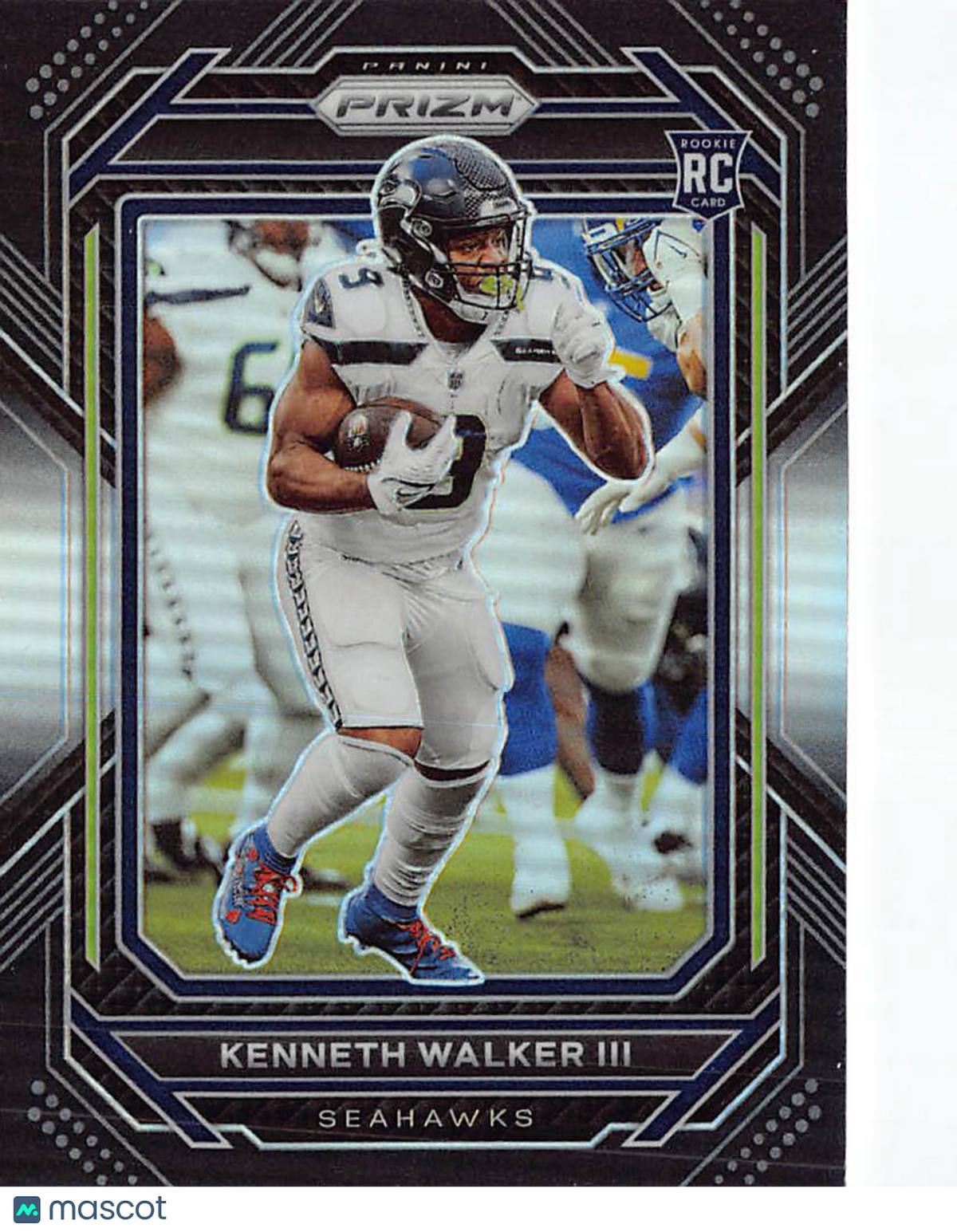 2023 Panini Chronicles Black Kenneth Walker III Refractor Rookie RC #PB-19