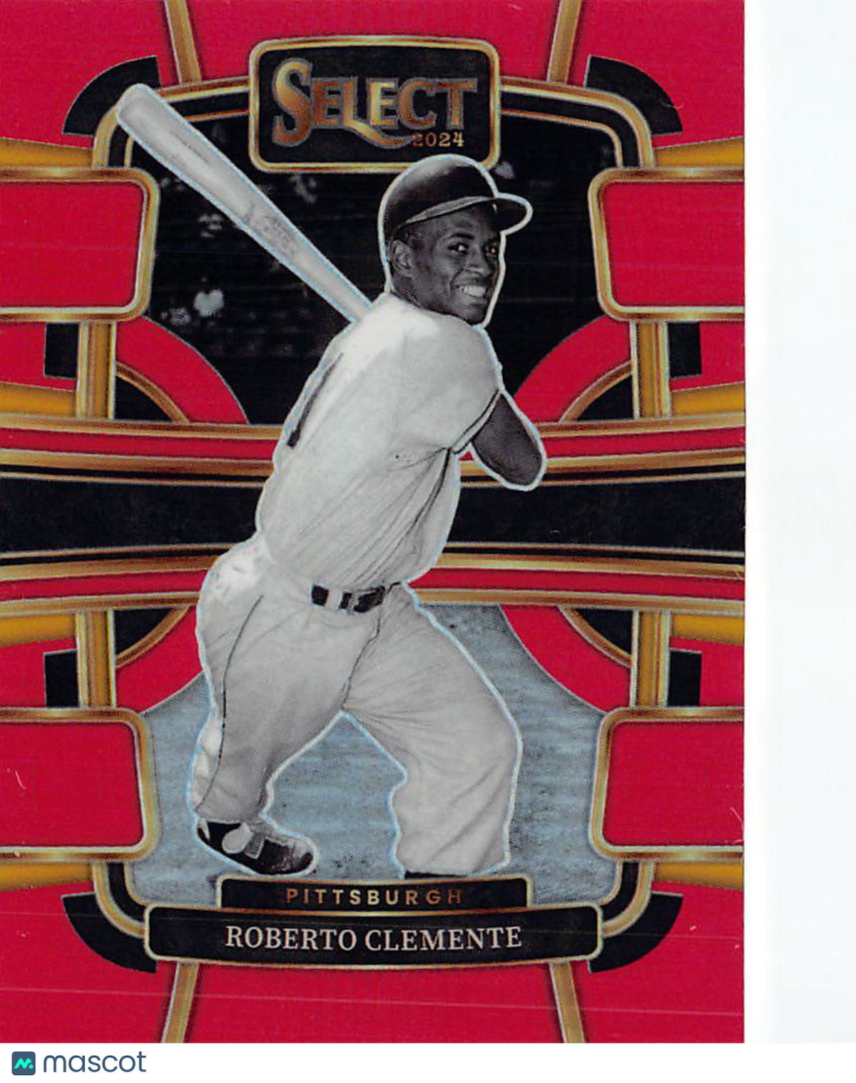 2024 Panini Select Baseball Roberto Clemente Red Prizm /149 #55 Pirates