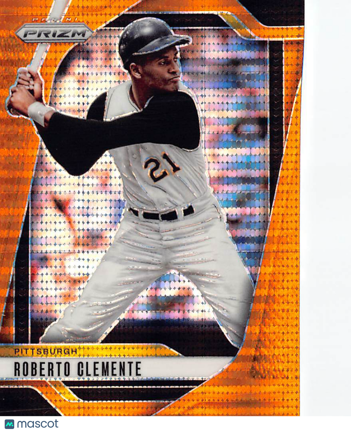 2025 Panini Prizm Baseball Roberto Clemente Orange Disco /399 #251 Pirates