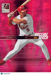 2004 Donruss Elite Passing the Torch Albert Pujols Pink 0183/1000 #PT-6 St.