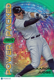 2024 Topps Stadium Club Power Packed Aaron Judge Green /50 #PP-8 Yankees