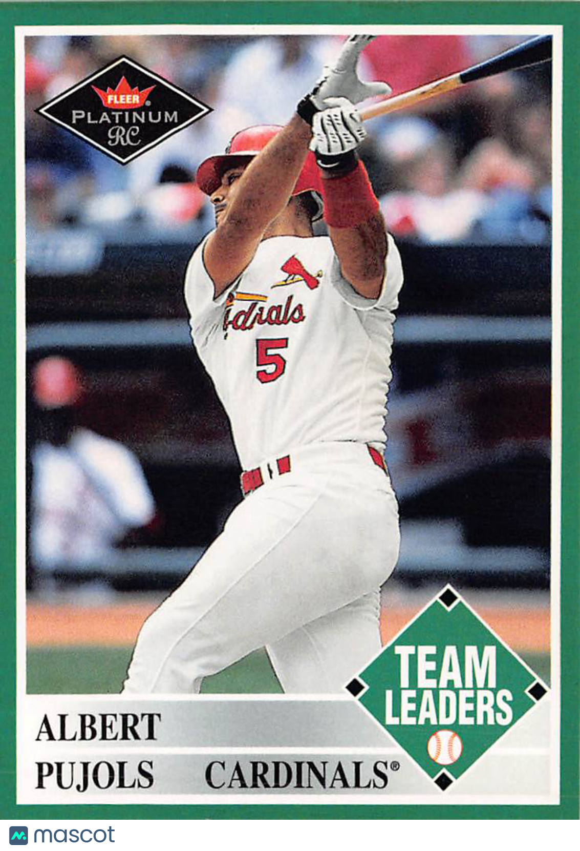 2001 Fleer Platinum RC Albert Pujols Rookie RC #435 St. Louis Cardinals