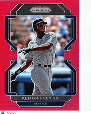 2022 Panini Prizm Baseball Ken Griffey Jr. Red #264 Seattle Mariners