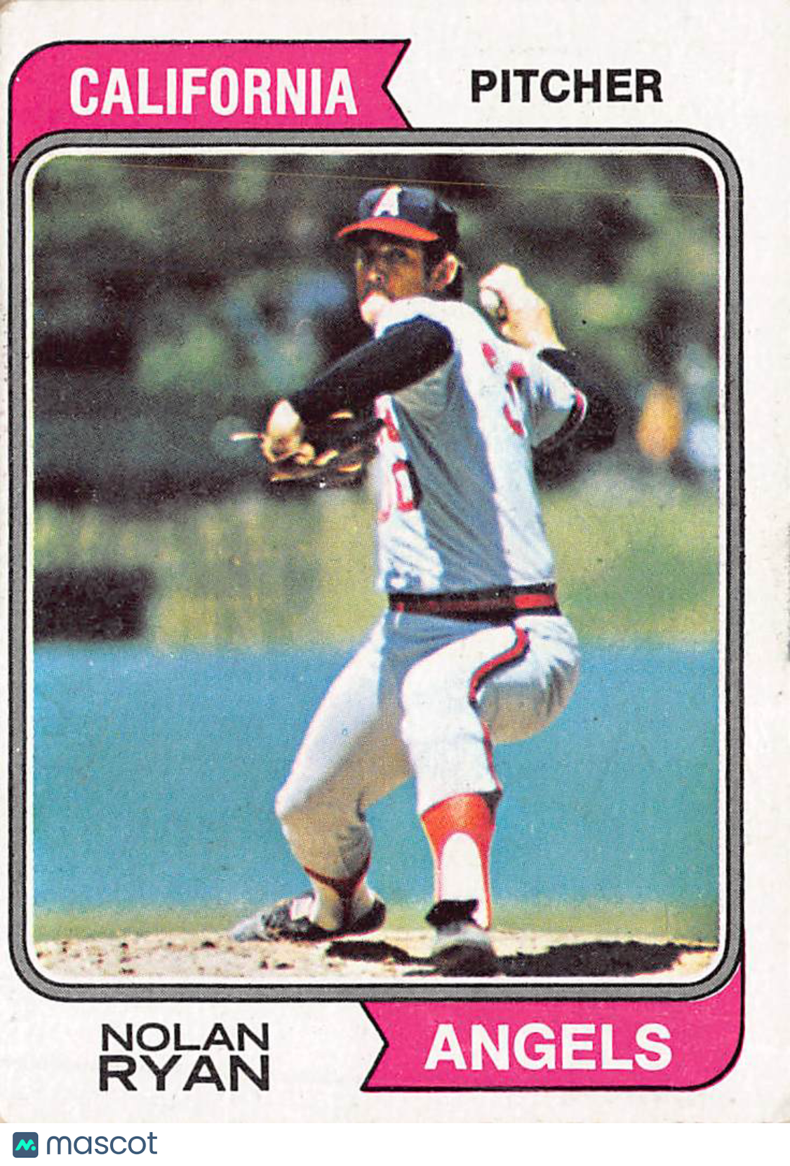 1974 Topps Nolan Ryan #20 California Angels