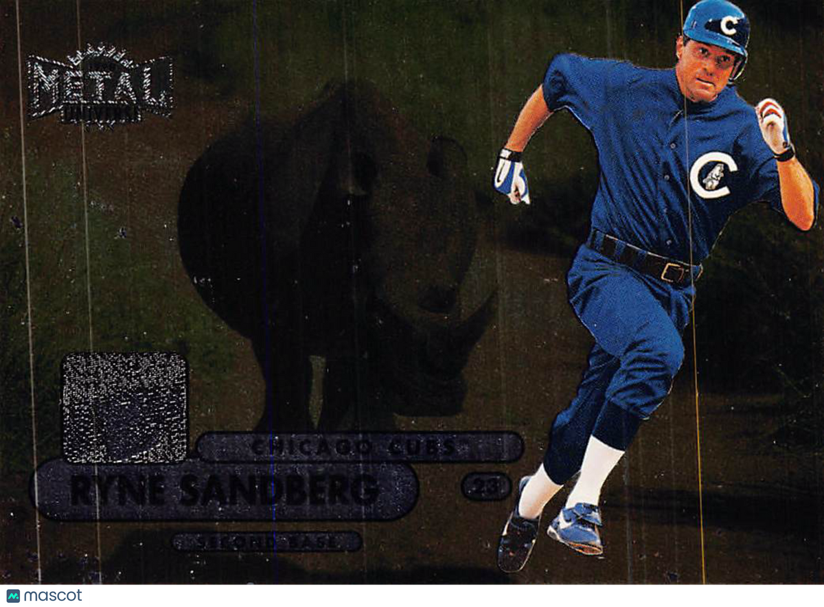 1998 Fleer Metal Universe Ryne Sandberg #84 Chicago Cubs