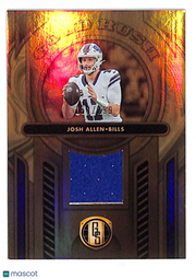 2024 Panini Gold Standard Josh Allen Gold Rush Patch Memorabilia #GR-JAL Bills