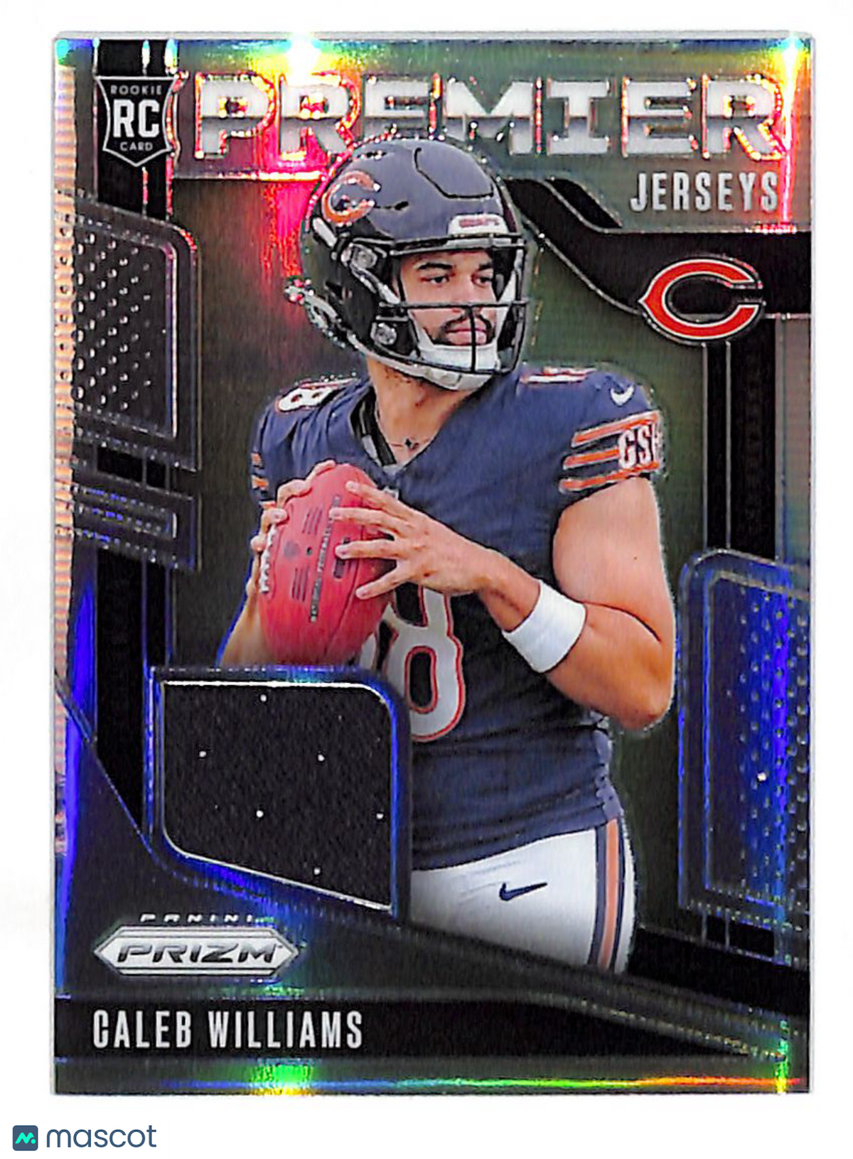 2024 Panini Prizm Caleb Williams Patch Rookie RC Memorabilia #PJ-CWS Bears