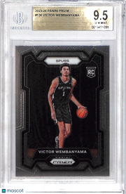 2023 Panini Prizm Victor Wembanyama Rookie RC #136 BGS 9.5 San Antonio Spurs