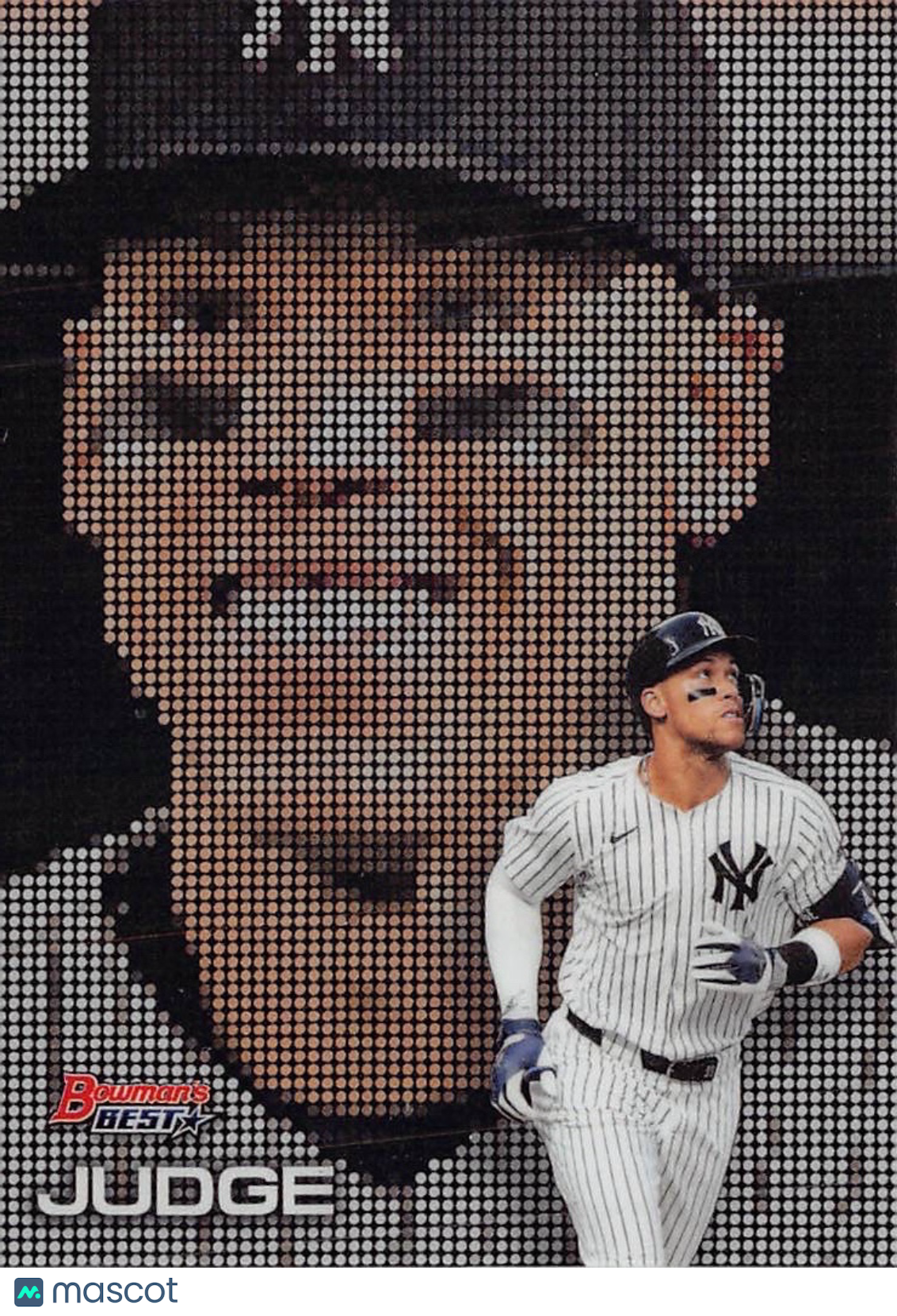2025 Bowman's Best Pixel Portraits Aaron Judge #P-23 New York Yankees
