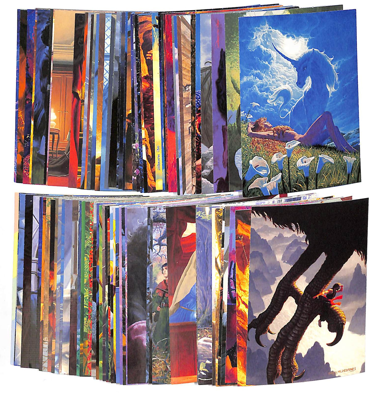 1992 Hildebrandt Collector Cards By Comic Images Complete Set #1-90