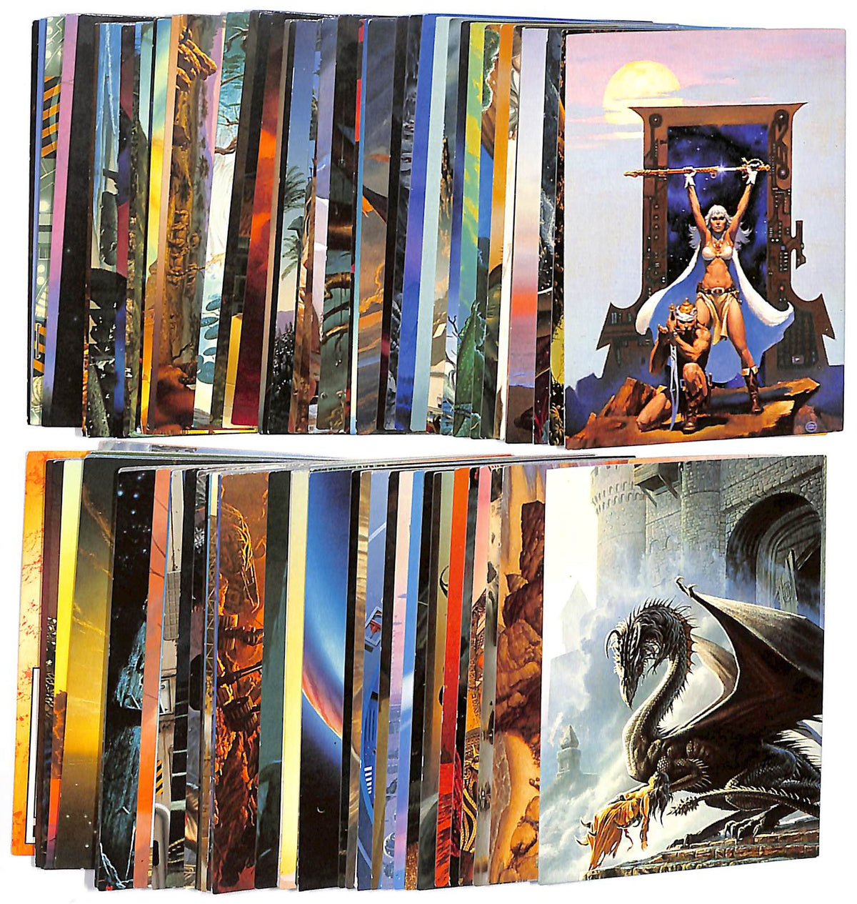 1993 Adventures In Fantasy Michael Whelan By Comic Images Complete Set Missing Card #89
