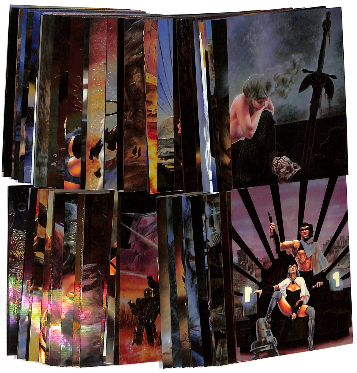 1995 The Best of ROYO All-Chromium Complete Set #1-90