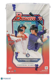 2026 Bowman Baseball Hobby Jumbo Box