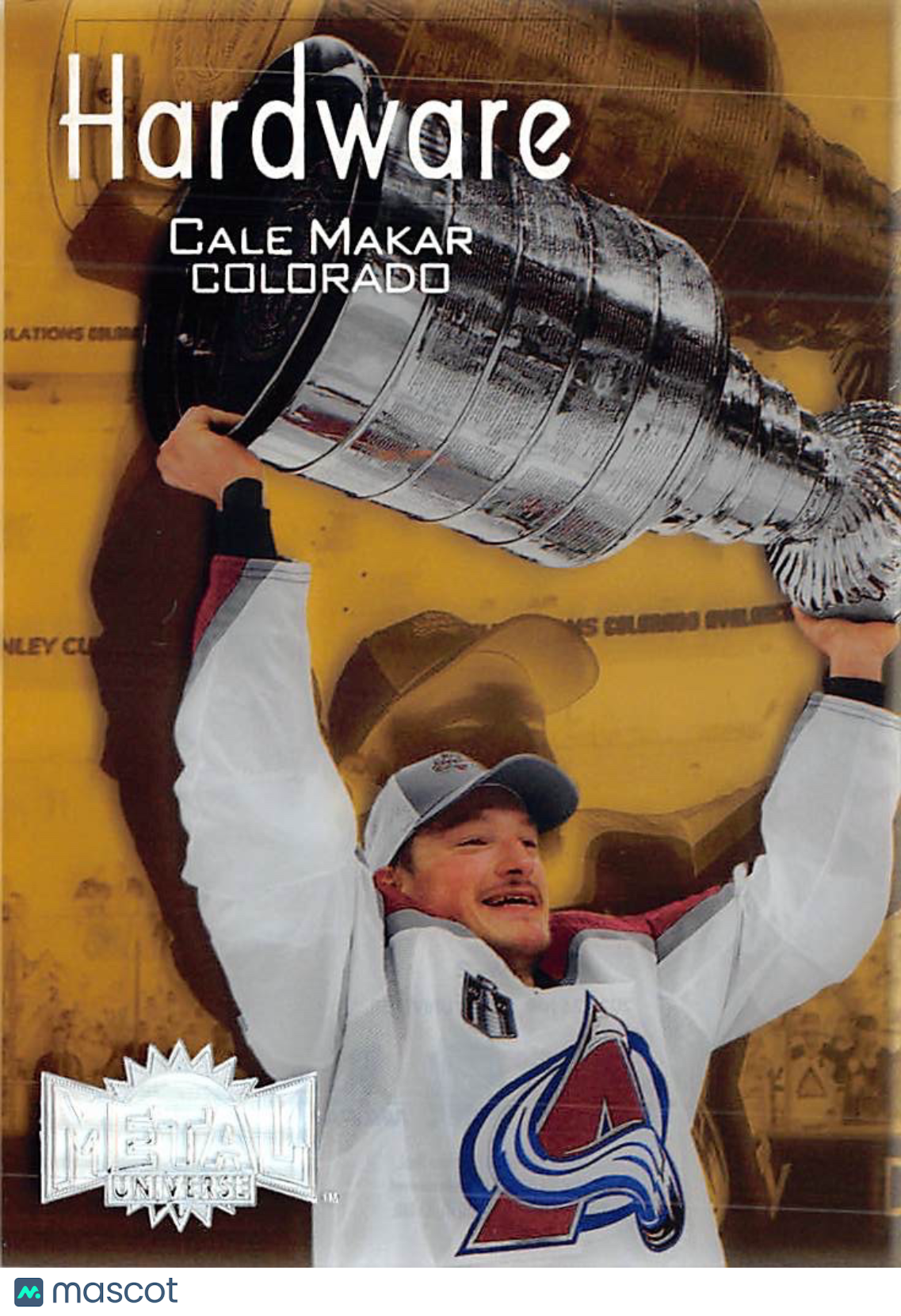 2022-23 SkyBox Metal Universe Hardware Cale Makar #HW-2 Colorado Avalanche