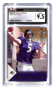 2008 Joe Flacco SP Rookie Edition - #127 (RC) CGC Mint Plus 9.5