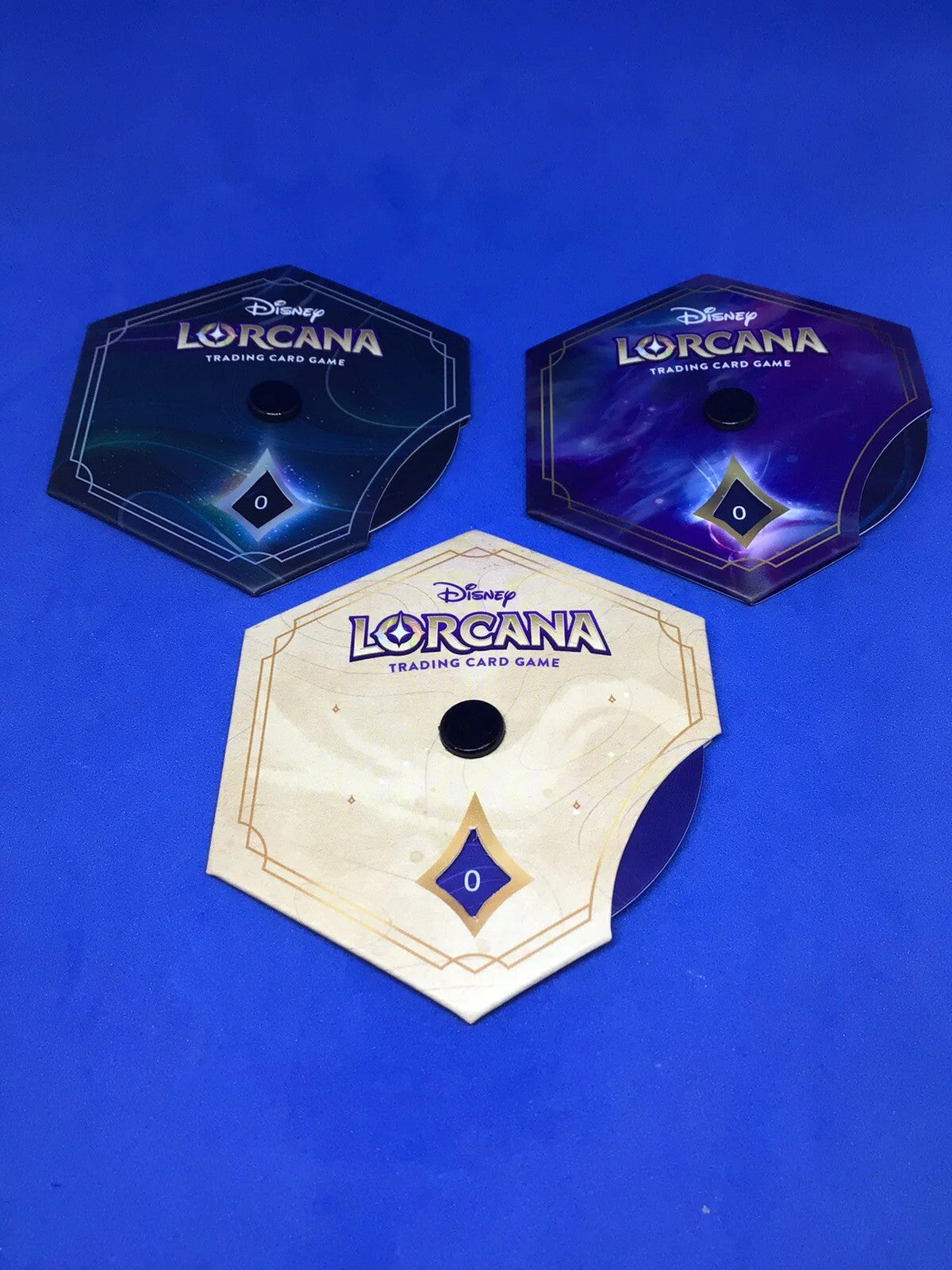 Set of (3) Lorcana Lore Counters (First Three Chapters)