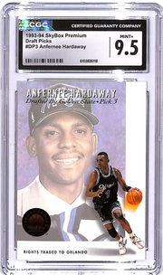 1993-94 SkyBox Premium Anfernee Hardaway Draft Picks Rookie RC DP3 CGC 9.5 Magic