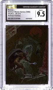 1996 SkyBox Batman Master Series Romas Batman Fantasy #4 CGC 9.5