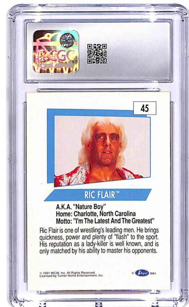 1991 Impel WCW Ric Flair #45 CGC 9.5