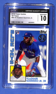 2019 Topps Update Series '84 Topps Baseball Vladimir Guerrero Jr. #84-10 CGC 10
