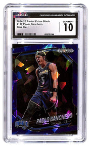2024-25 Paolo Banchero Panini Prizm -  #183 Blue Ice Prizm 85/125 CGC Mint 10