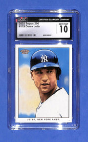 2002 Topps 206 - Derek Jeter #119 CGC 10 Gem Mint Hall of Famer New York Yankees